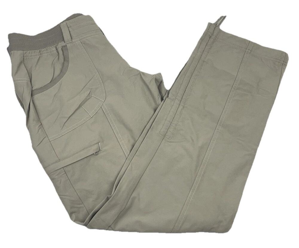 Kuhl Womens Gray Outdoor Cargo Pants Hiking Camping Athleisure Size 8 Reg